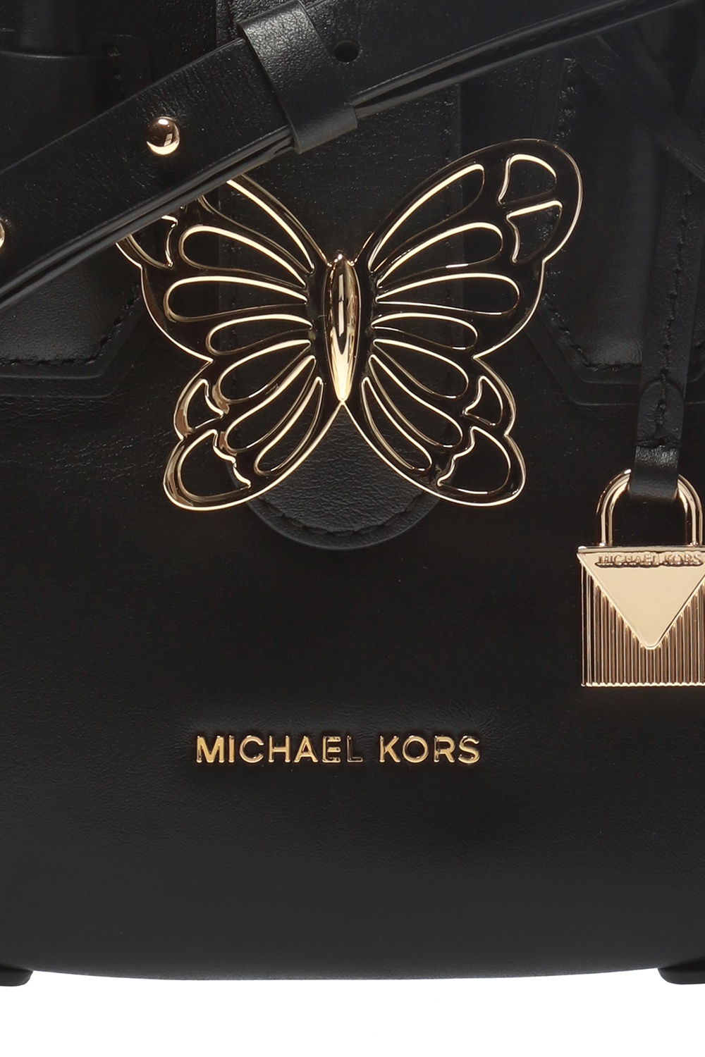 Michael kors bag with butterfly best sale